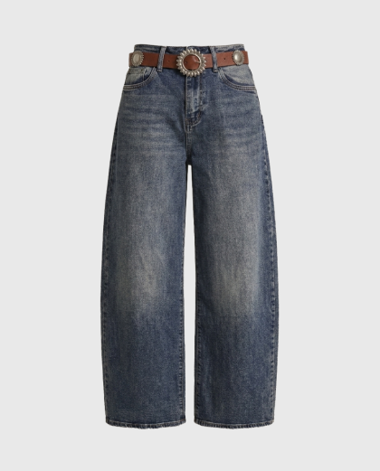 Vintage široke farmerke